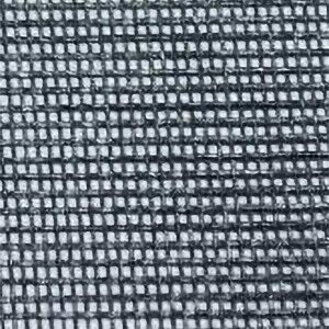 Close-up of fine black midge mesh