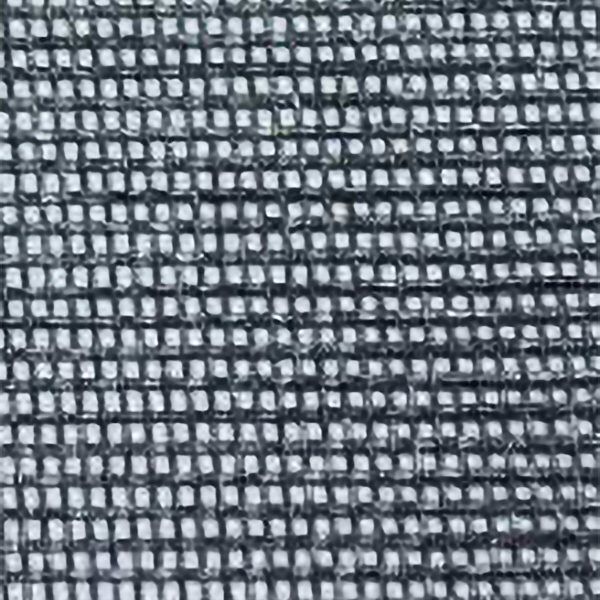Close-up of fine black midge mesh