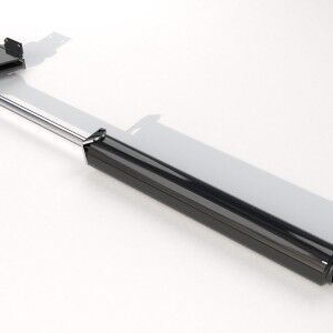 Automatic closer for a commercial fly screen door